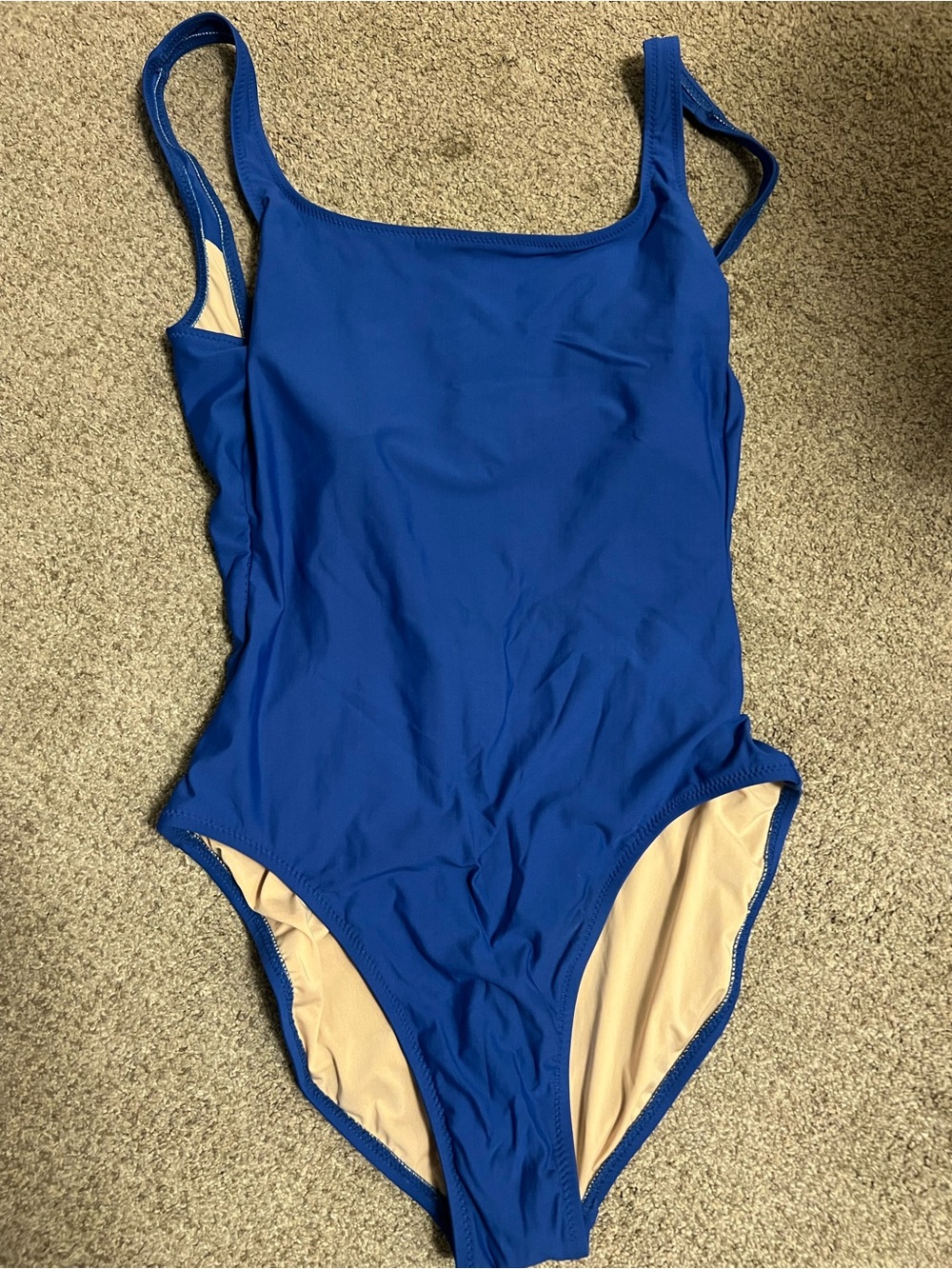 J. Crew Royal Blue One-Piece Swimsuit